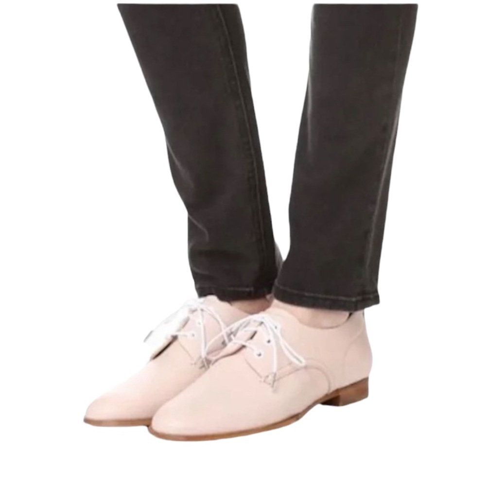 rag & bone audrey shoes leather oxfords flats pink 5